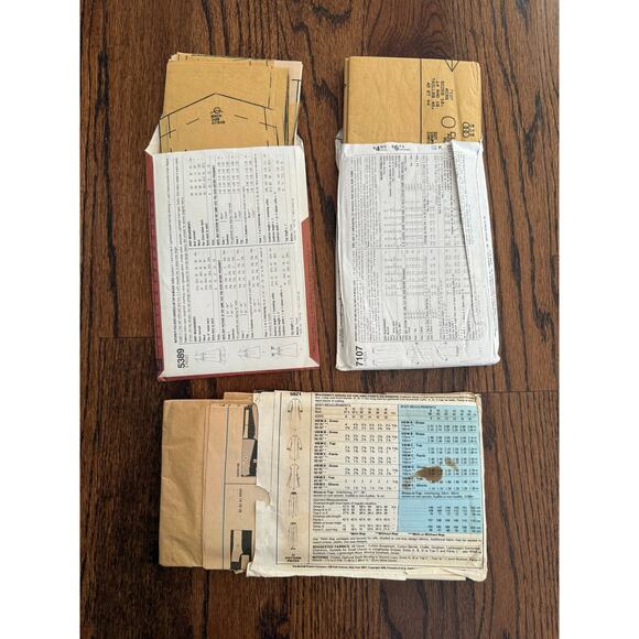 SOLD---9 Piece LOT Vintage Maternity Sewing Patterns Simplicity McCall Butterick - Picture 7 of 9